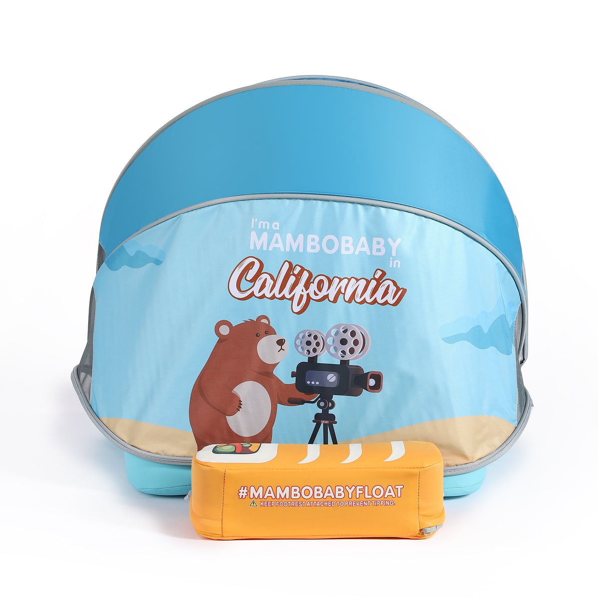 Boia MamboBaby Califórnia Deluxe Edition (3 meses a 3 anos)