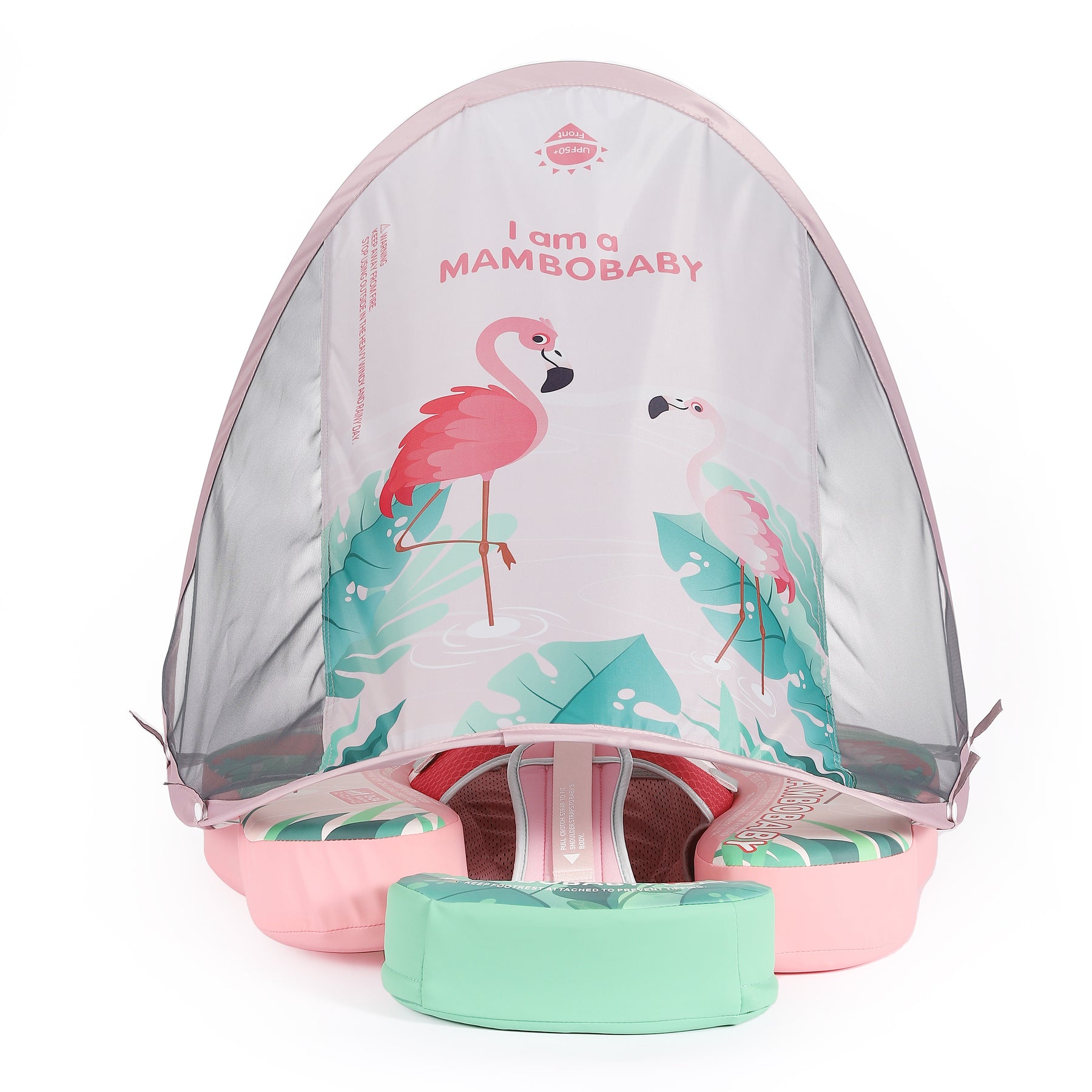 Boia MamboBaby Flamingo (3 meses a 3 anos)