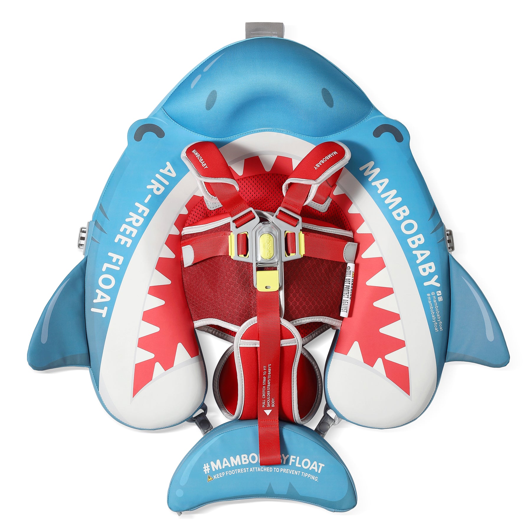 Boia MamboBaby Shark Deluxe Edition (3 meses a 3 anos)