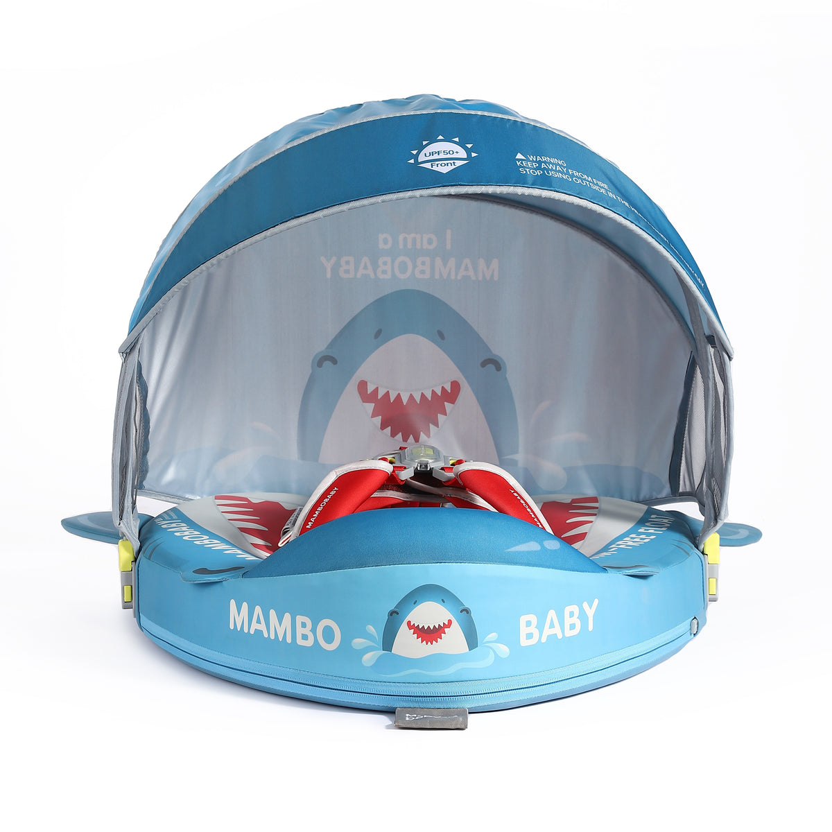 Boia MamboBaby Shark Deluxe Edition (3 meses a 3 anos)