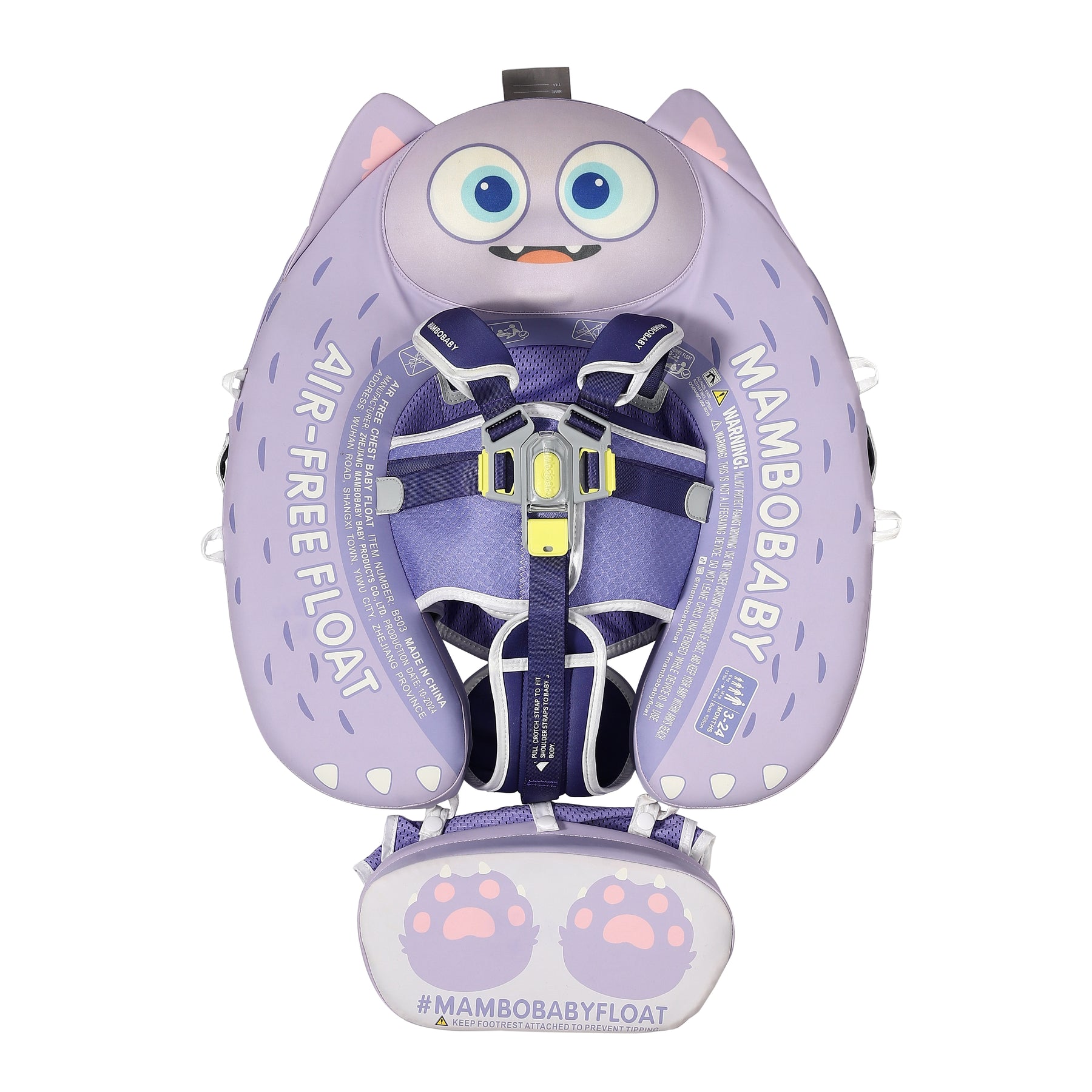 Boia MamboBaby Pal Double Eye Deluxe Edition (3 meses a 3 anos)