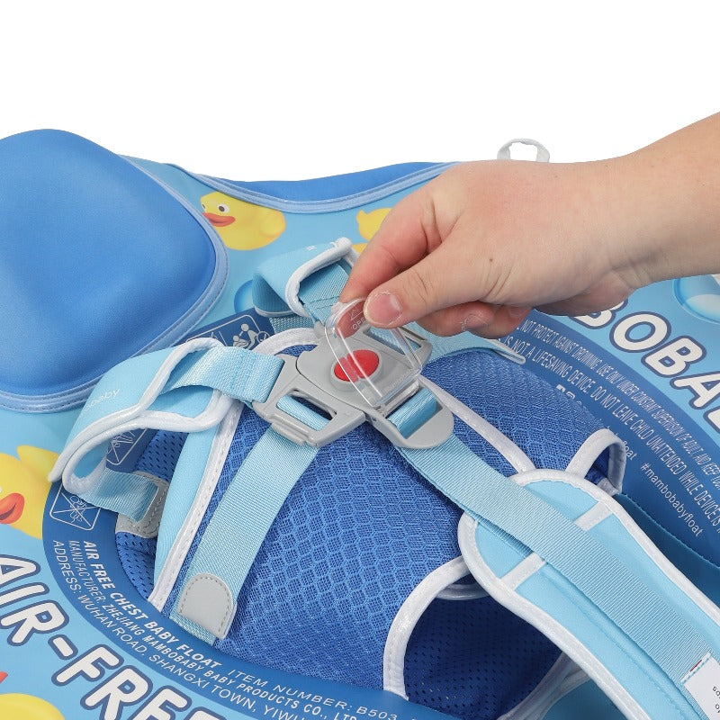 Boia Mambobaby Festa dos Patos Deluxe Edition Com Cauda e Proteção Solar FPU 50+ (3 meses a 3 anos)