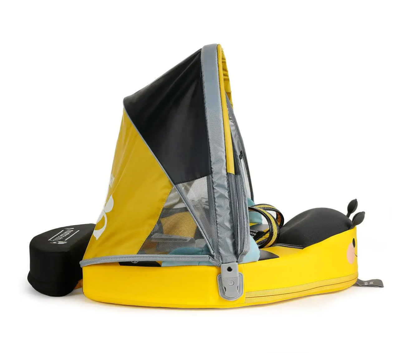 Boia MamboBaby Abelhinha Deluxe Edition Com Cauda e Proteção FPU 50+ (3 meses a 3 anos)