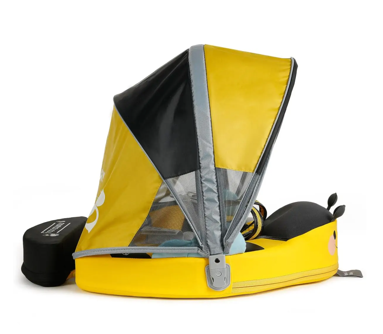 Boia MamboBaby Abelhinha Deluxe Edition Com Cauda e Proteção FPU 50+ (3 meses a 3 anos)