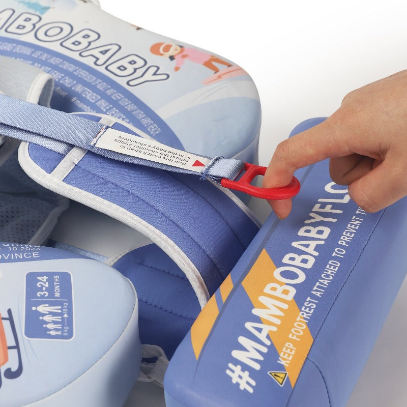 Boia Mambobaby Ski Deluxe Edition Com Cauda e Proteção Solar FPU 50+ (3 meses a 3 anos)