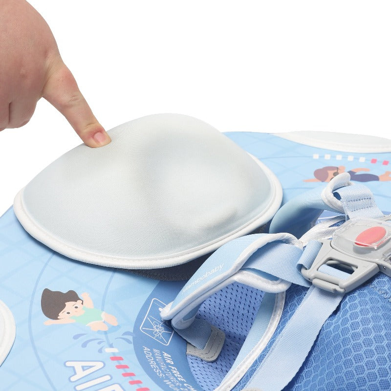 Boia Mambobaby Pool Party Deluxe Edition Com Cauda e Proteção Solar FPU 50+ (3 meses a 3 anos)