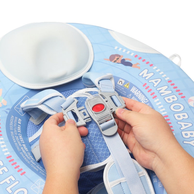 Boia Mambobaby Pool Party Deluxe Edition Com Cauda e Proteção Solar FPU 50+ (3 meses a 3 anos)