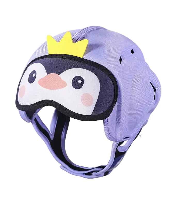Capacete Antichoque Infantil Mambobaby Guard Pinguim