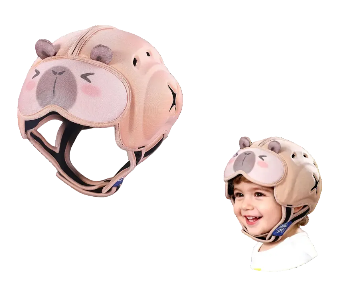 Capacete Antichoque Infantil Mambobaby Guard Capivara