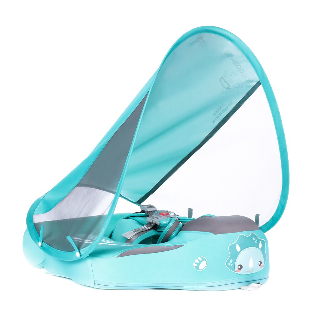Boia MamboBaby Dino e Unicórnio 2023 Com Cauda e Proteção Solar (3 meses a 3 anos)