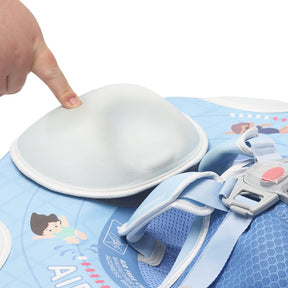 Boia Mambobaby Pool Party Deluxe Edition Com Cauda e Proteção Solar FPU 50+ (3 meses a 3 anos)
