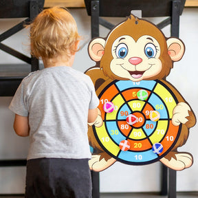 Kit Montessori Arco e Flecha Tiro ao Alvo