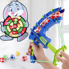 Kit Montessori Arco e Flecha Tiro ao Alvo