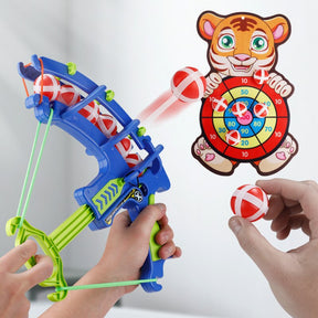 Kit Montessori Arco e Flecha Tiro ao Alvo