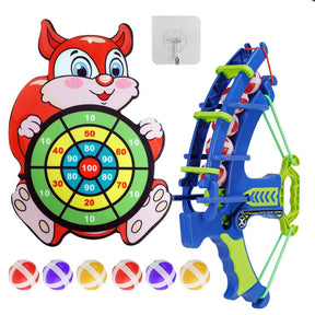 Kit Montessori Arco e Flecha Tiro ao Alvo